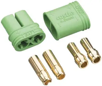 Caster Creations 4Mm Polarized Bullet Connector (Cseg0065) 1