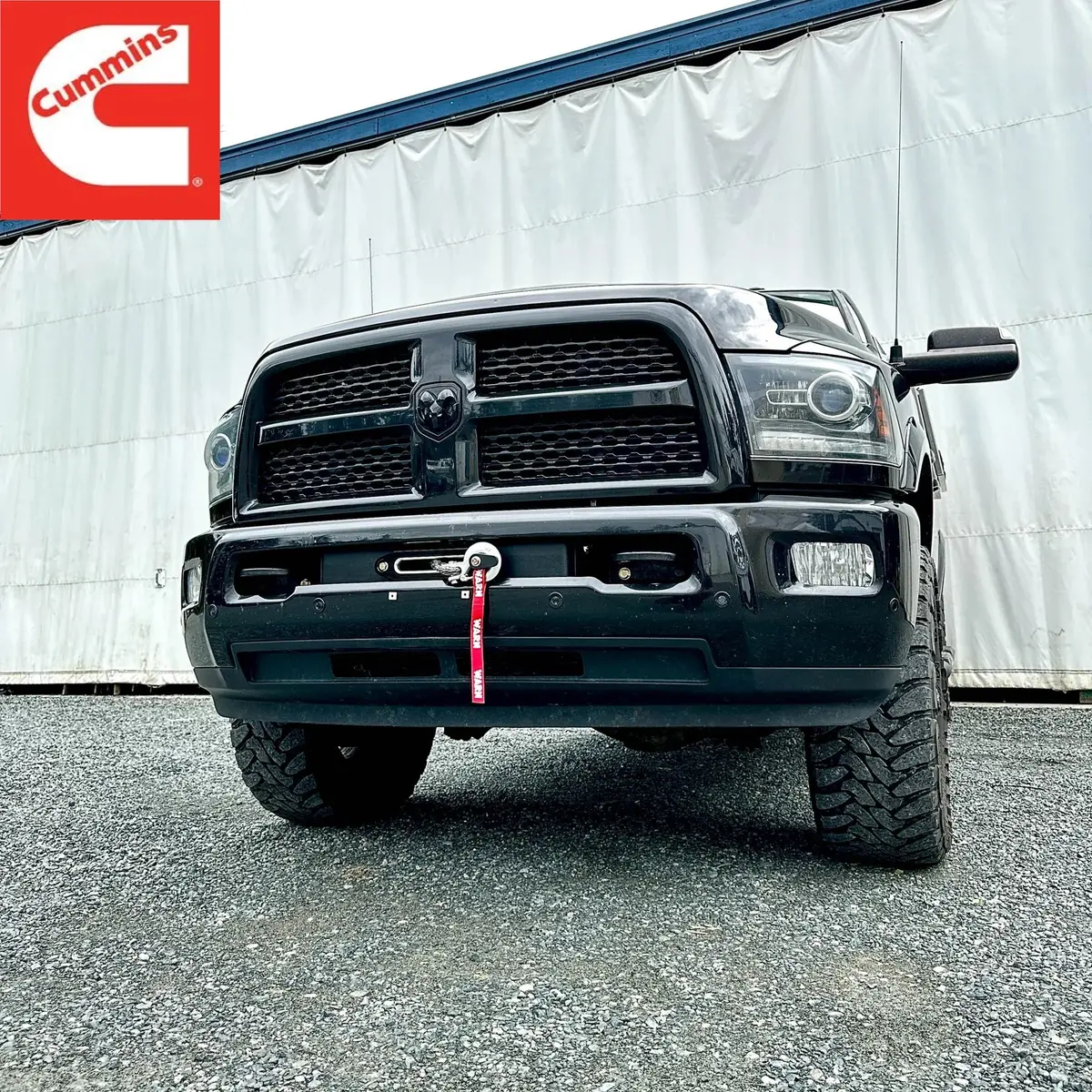 Vice Design Hidden Winch Mount 2013-2018 Ram 2500/3500 6.7 Cummins 1