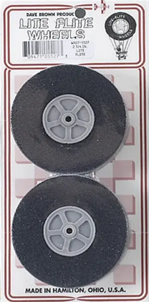 Dave Brown Lite Flite Wheels 2-1/2" (2)  (Dav5525) 1