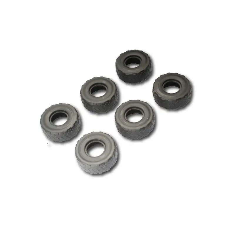 Tire Set (6): Caterpillar Articulated Truck  (Dcm250043) 1