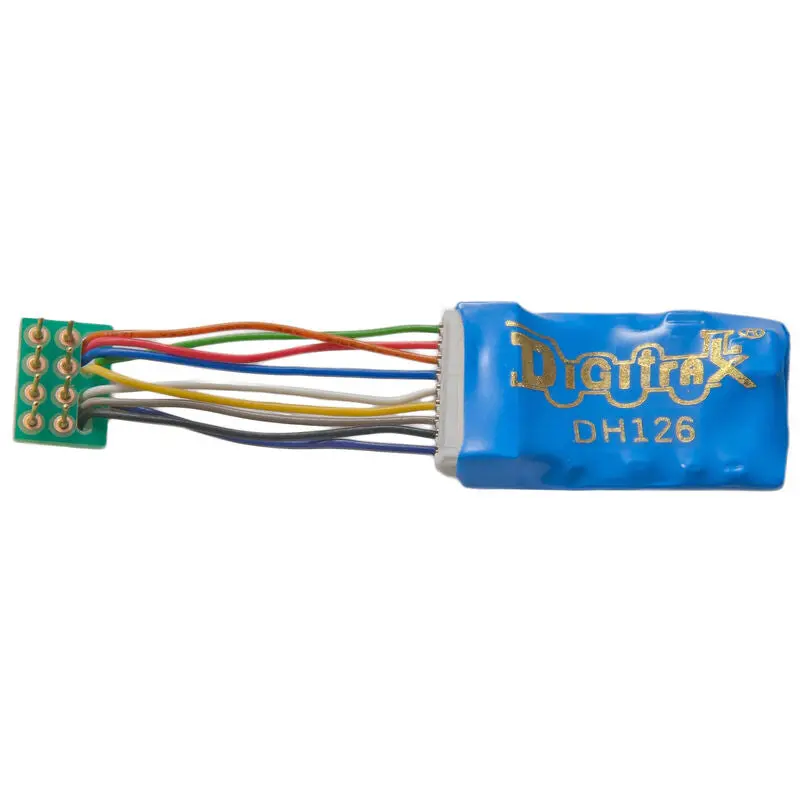 Digitrax Ho Dcc Decoder Series 6, 1.2" Wires (Dgtdh126ps) 1