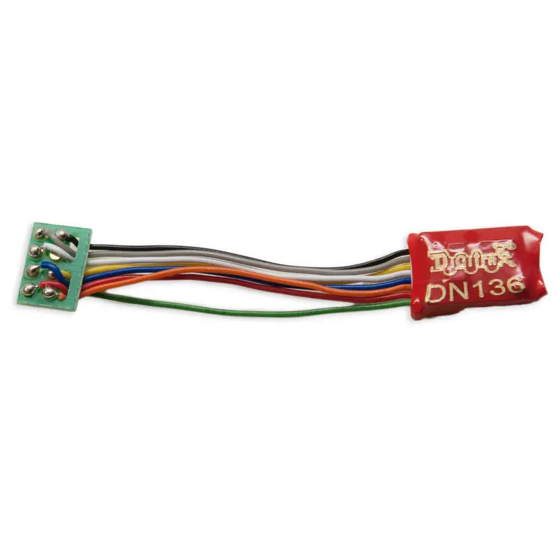 Digitrax N Dcc Decoder Series 6 3.2" Wires 3 Fn 8-Pin 1A  (Dgtdn136ps) 1