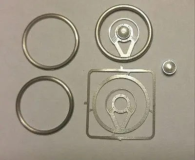 Detail Master 1/24-1/25 Halo Billet Steering Wheel Kit    (Dm-3120) 1