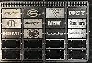 Detail Master 1/24-1/25 Vanity License Plates   (Dm-2532) 1