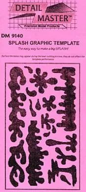 Detail Master 1/24-1/25 Splash Graphics    (Dm-9140) 1