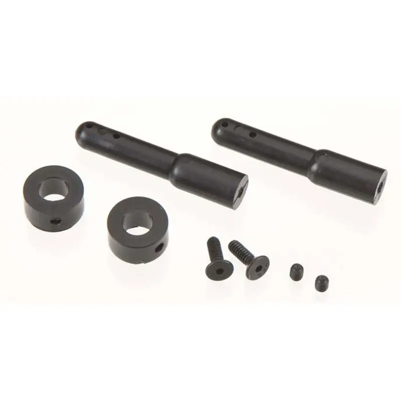 Duratrax  Nylon Body Post Black 1.5 (2)   (Dtxc2615) 1