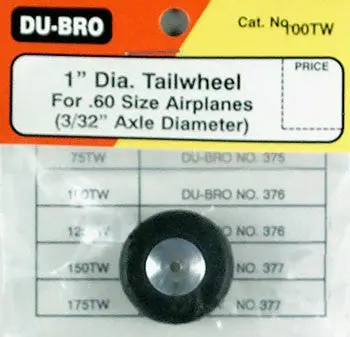 Dubro Tail Wheel 1" (Dub100tw) 1