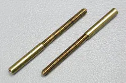 Dubro Threaded 2-56 Couplers (2) For 1/16" Wire (Dub111) 1