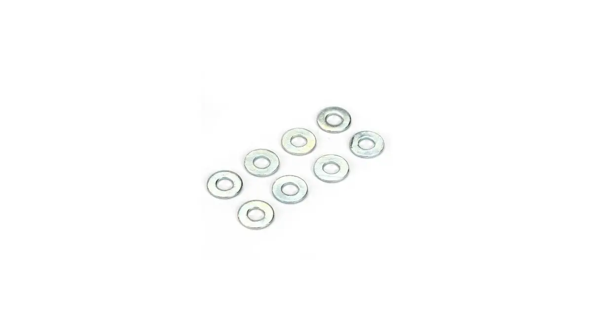 Dubro Flat Washers 3Mm   (8Pkg)   (Dub2109) 1