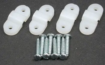 Dubro Nylon Large Landing Gear Straps 1/8" (Dub238) 1