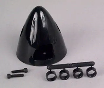 Dubro 2" Spinner Black (Dub273) 1
