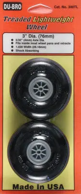 Dubro Tread Lite Whl 3-1/2"(2) (Dub350tl) 1