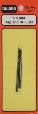 Dubro Tap & Drill Set 2.5Mm (Dub371) 1
