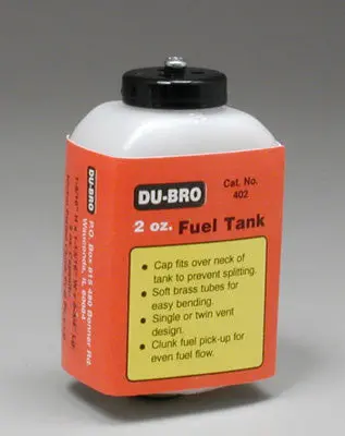 Dubro S2 Square Fuel Tank 2 Oz     (Dub402) 1