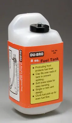 Dubro S8 Square Fuel Tank 8 Oz   K (Dub408) 1