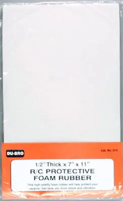 Dubro Foam Rubber 1/2" (Dub514) 1