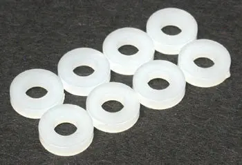 Dubro Flat Nylon Washer #4 (Dub635) 1