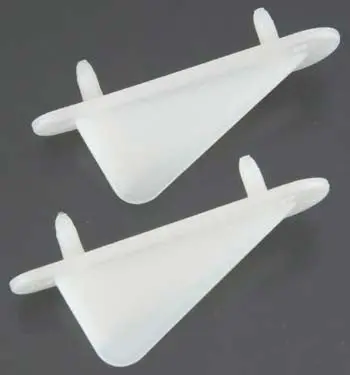 Dubro Wing Tip/Tail Skid 2" (2) (Dub991) 1