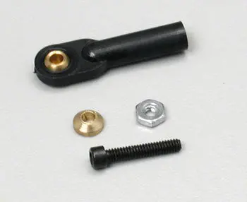 Dubro Swivel Ball Link 2-56 W/Hardware Black (Dub367) 1