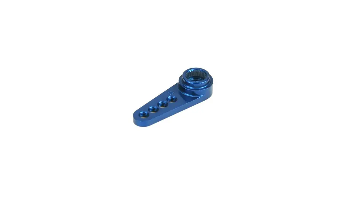 Dynamite 1/2 Machined Aluminum Servo Arm Blue Hitec (Dyn2560) 1