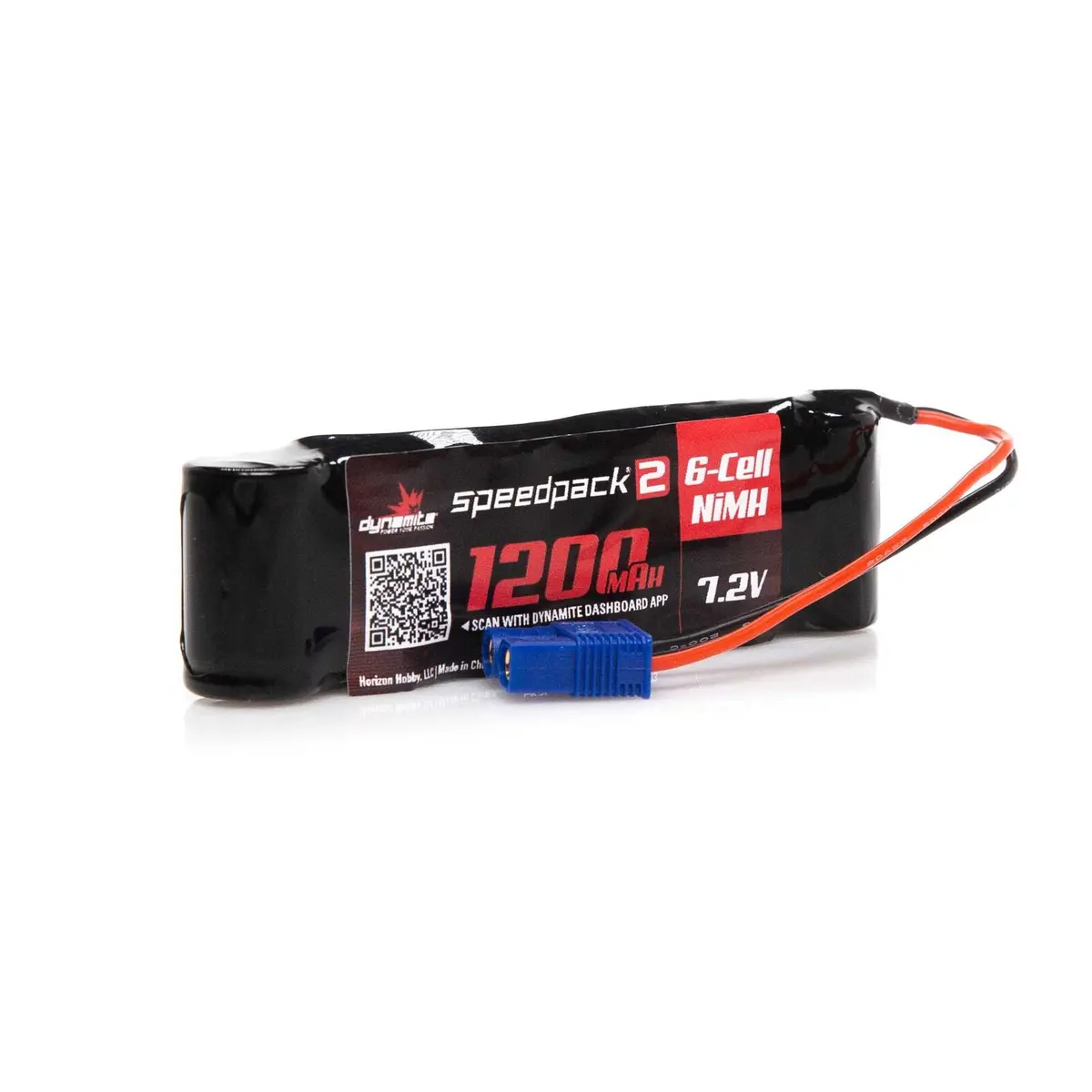 Dynamite Speedpack2 7.2V 1200Mah 6C Nimh, Ec3   (Dynb2473) 1