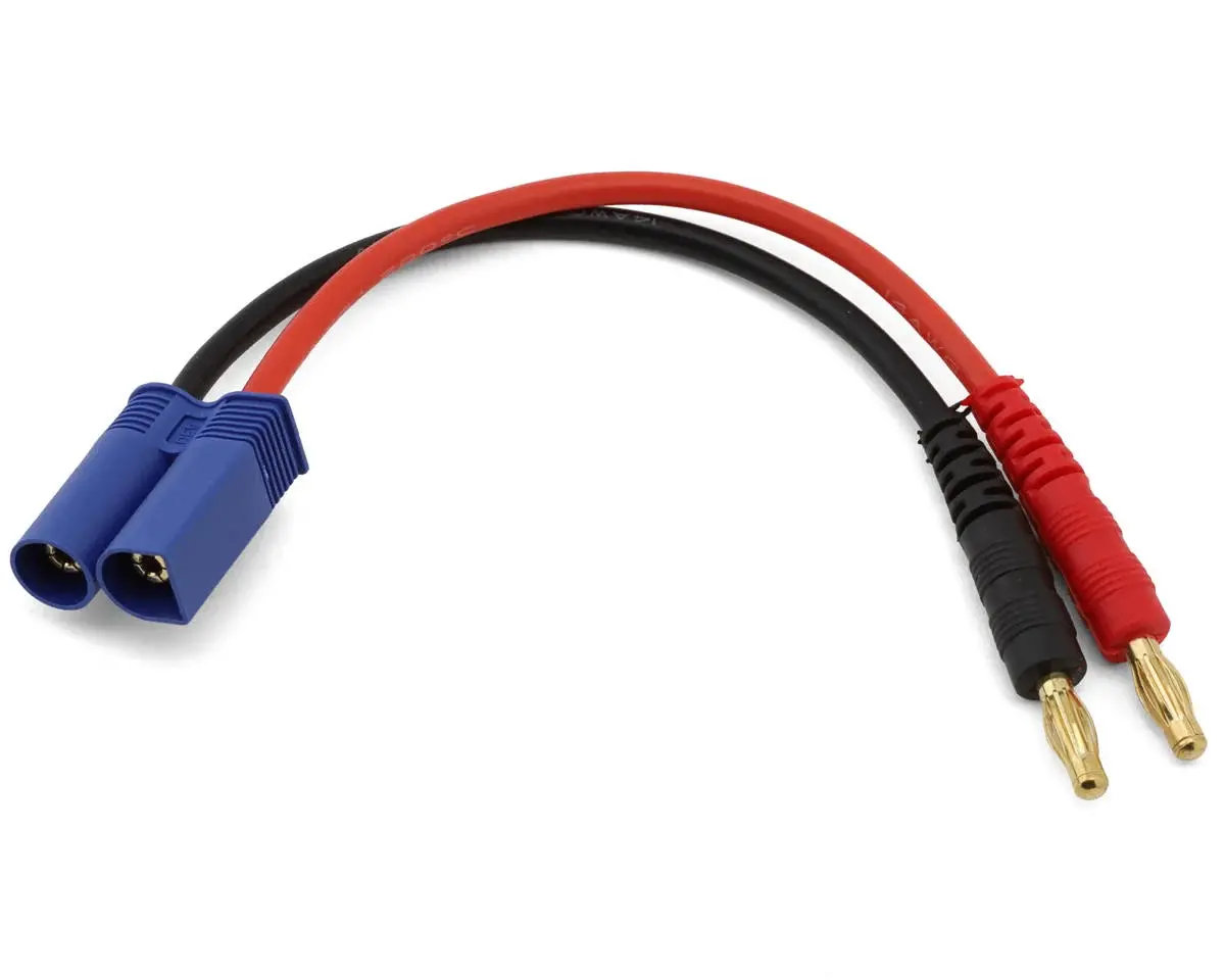 Ecopower Heavy Duty Ec5 Charge Lead (Male Ec5 To 4Mm Banana Plugs)  (Ecp-1612) 1