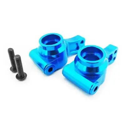 Hot Racing Aluminum Rear Hubs (Blue) - Ecx 2Wd (Hraect2206) 1