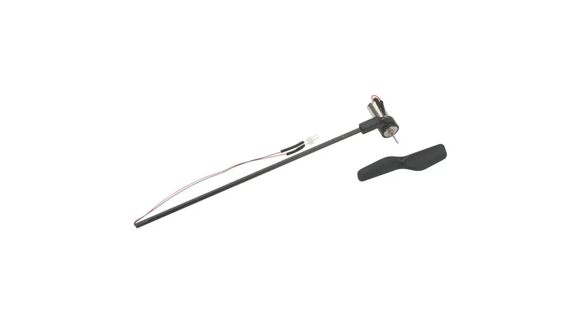 Blade Tail Boom Assembly W/Tail Motor/Rotor/Mount: Bmsr  (Eflh3002) 1