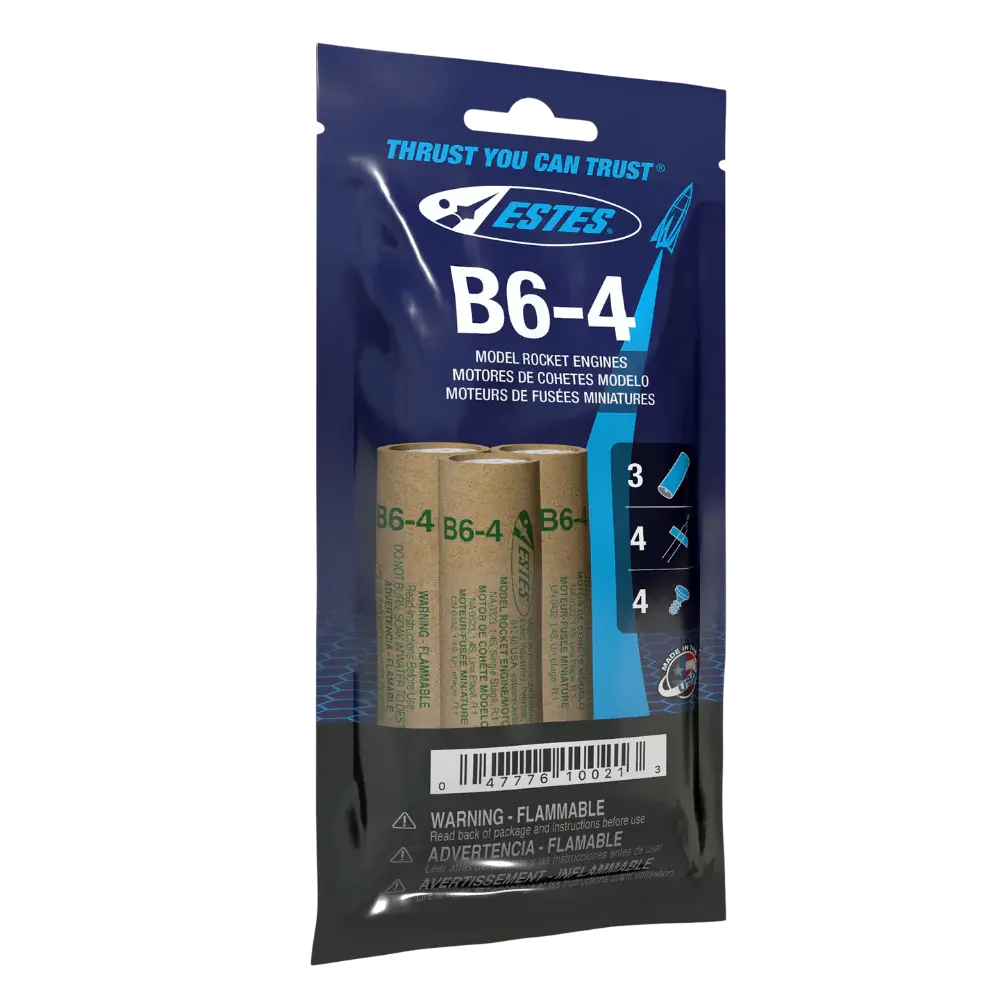 Estes B6-4 Engines   (Est10021) 1