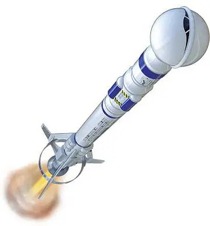 Estes Destination Mars Longship Model  (Est7296) 1