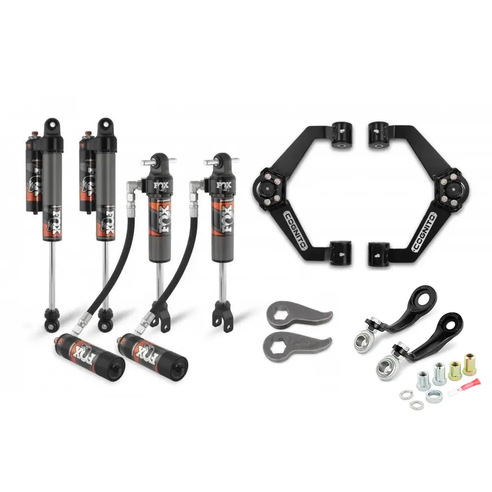 2020+ Gmc/Chevy Cognito 3-Inch Elite Leveling Kit  With Fox 2.5 Dsc Elite Reservoir Shocks 1