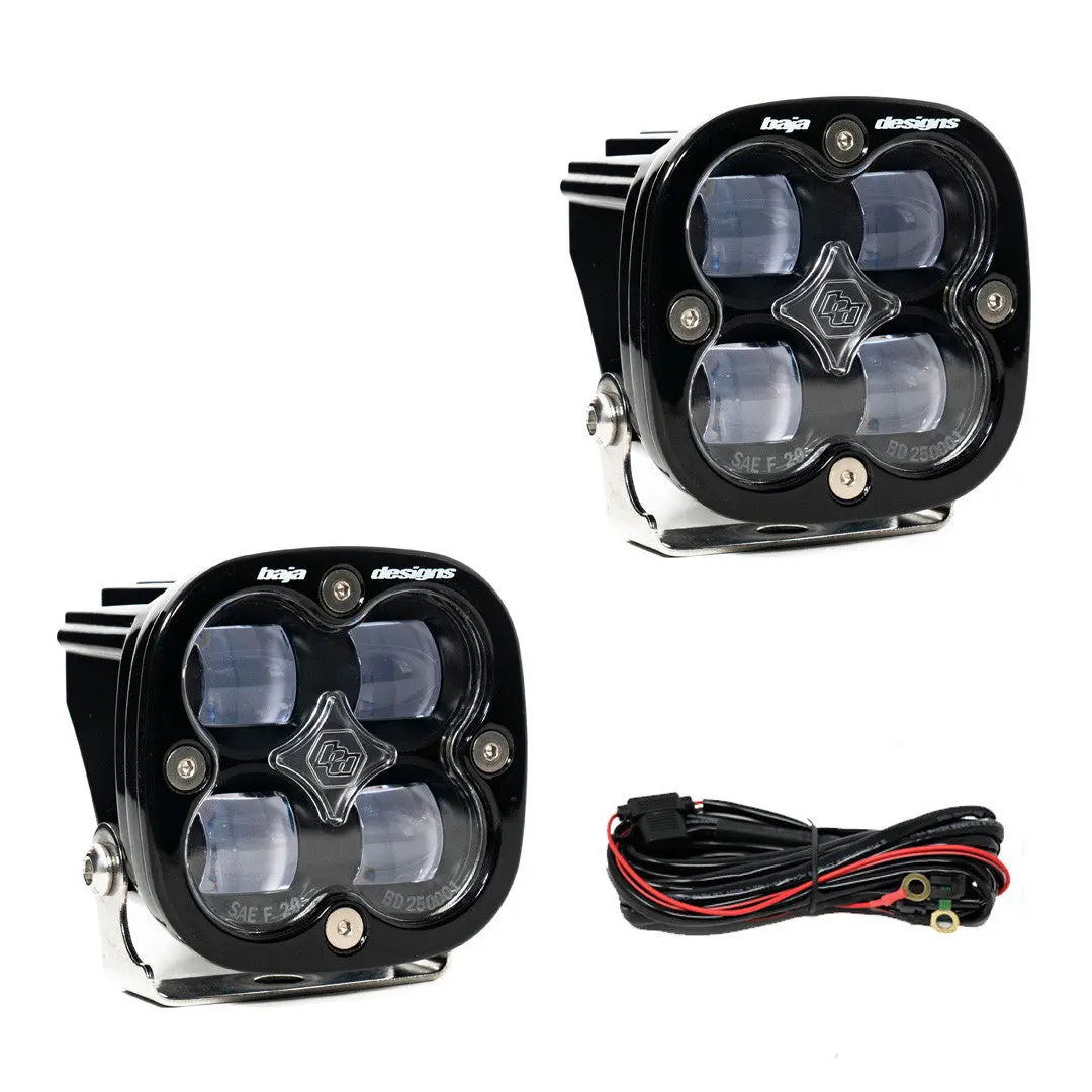 Squadron Sae Led Auxiliary Light Pod Pair (Clear Lens) 1