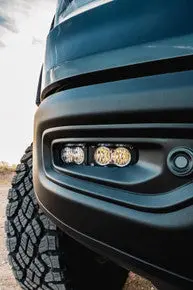 Baja Designs Dodge/Ram S2 Sport Dual Fog Pocket Light Kit - Ram 2019-24 1500 Rebel; 2021-24 1500 Trx 1