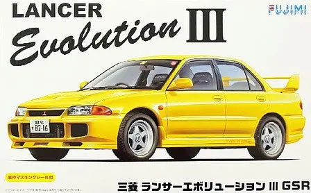 Fujimi 1/24 Mitsubishi Lancer Evolution Iii Gsr (4-Door) (Fjm3917) 1