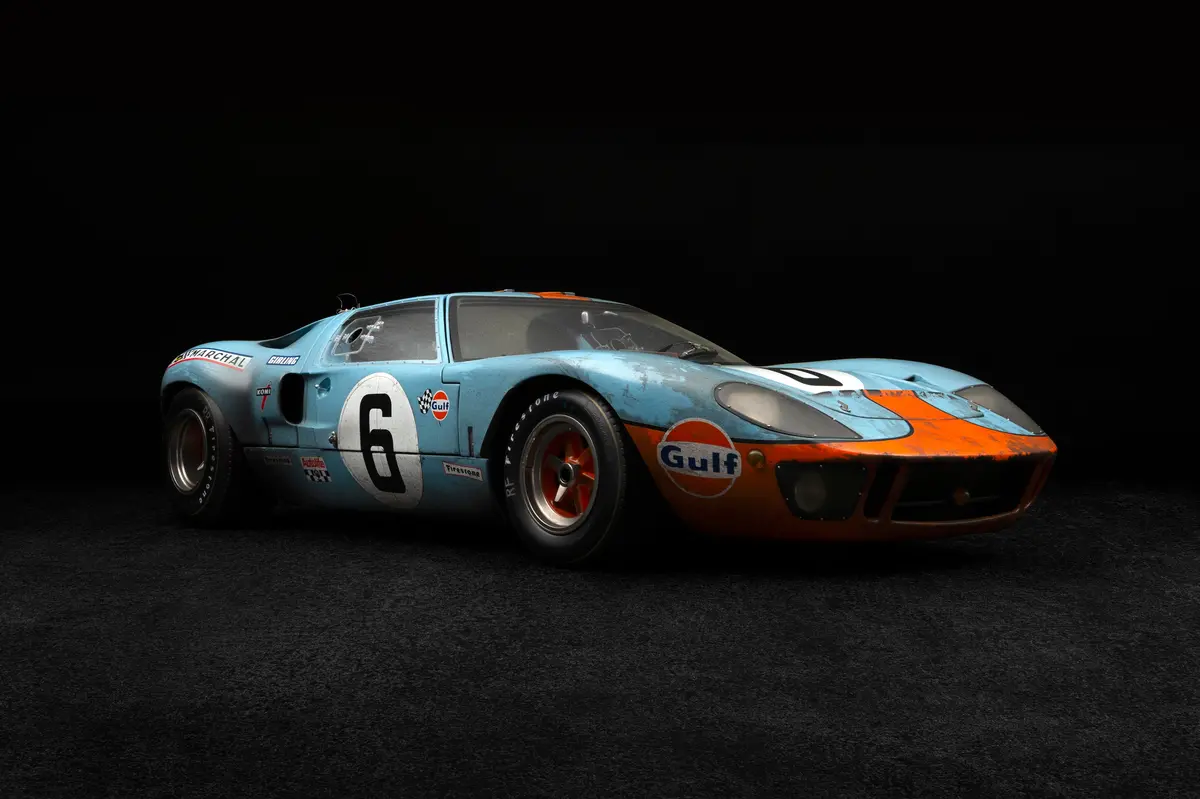 Ford Gt40 - 1969 Le Mans Winner - Race Weathered 1