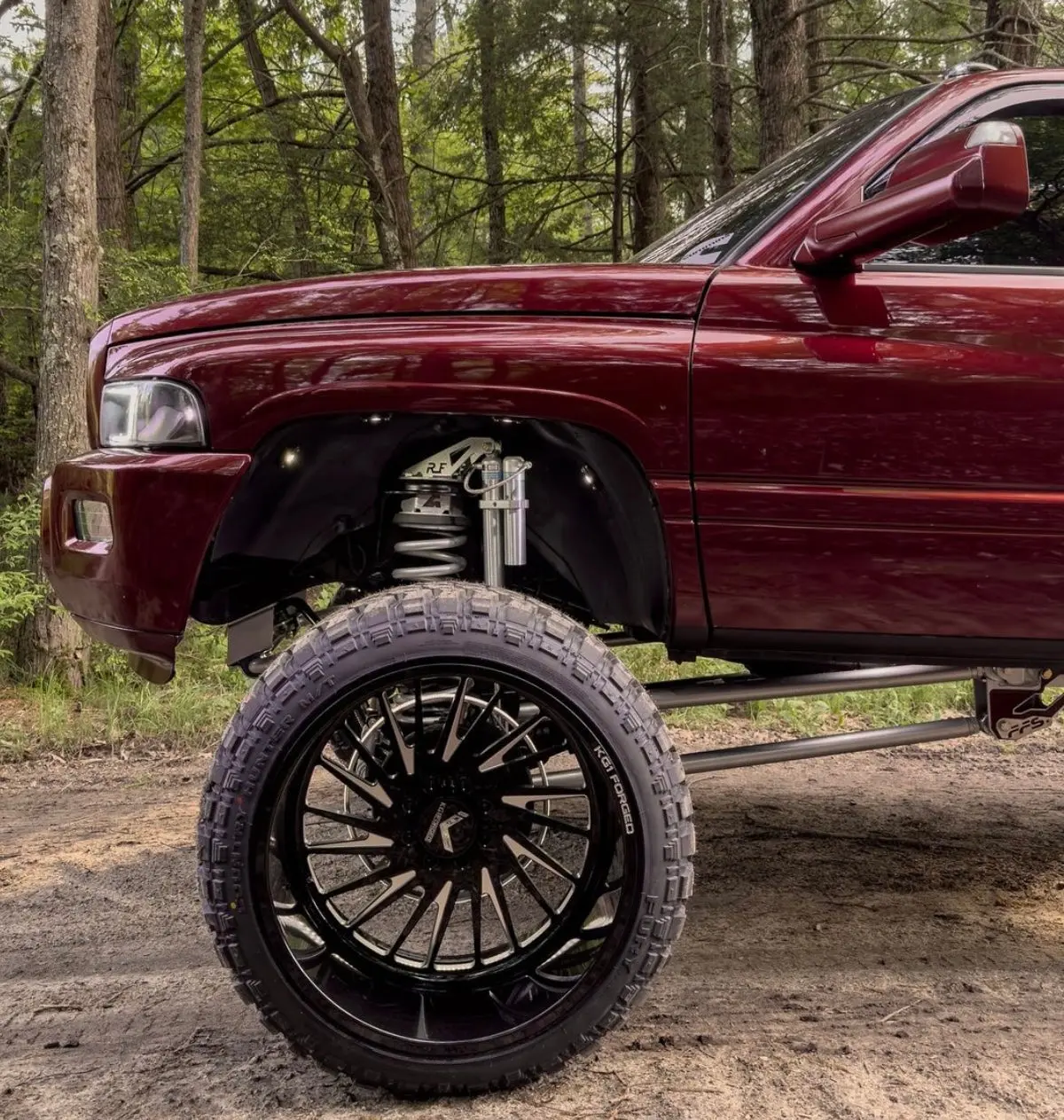 94-02 2G Dodge Ram Bolt On Four Link Cradle Conversion 1