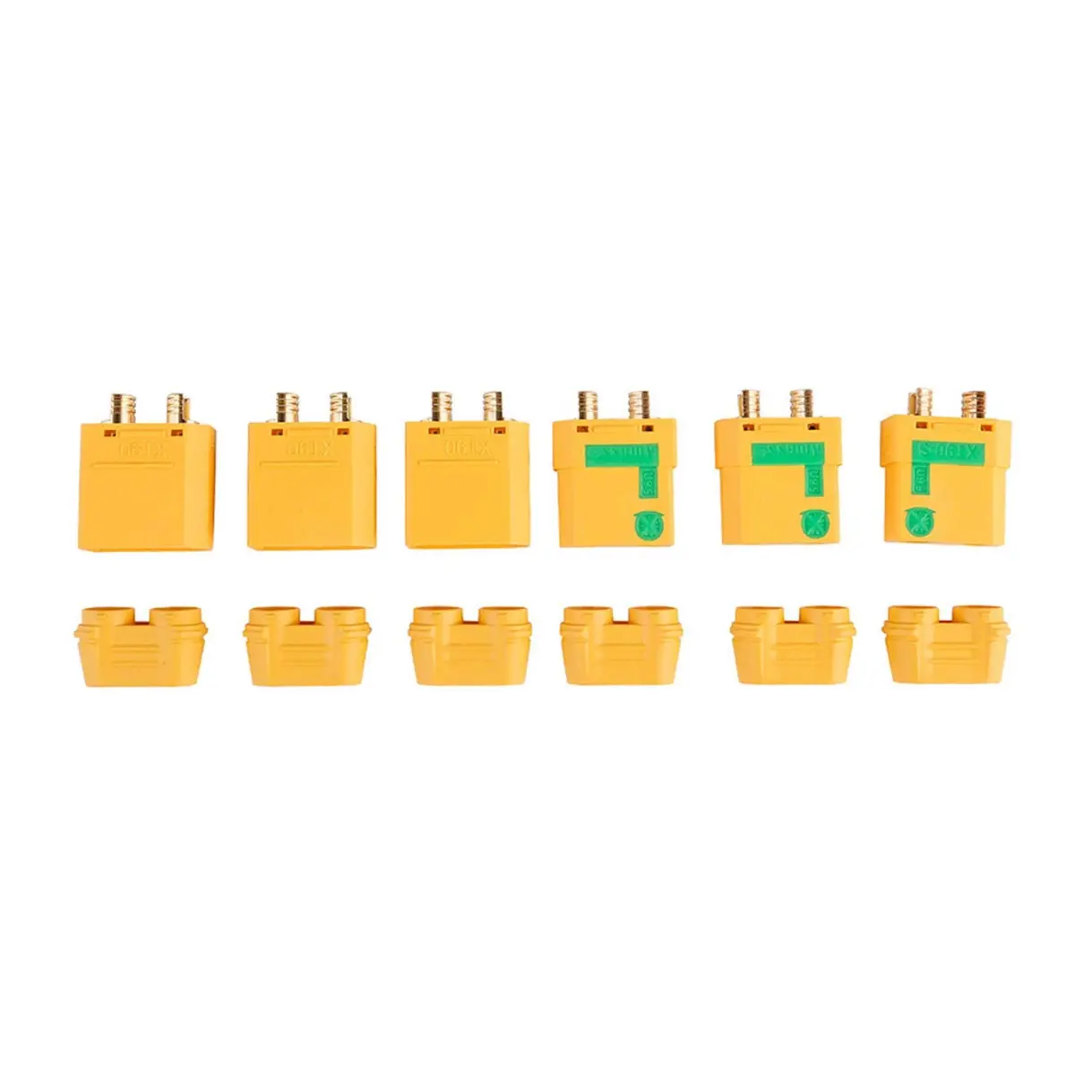 Gens Ace T 90S Male And Female Plug (3 Pairs) (Geaxt903) 1