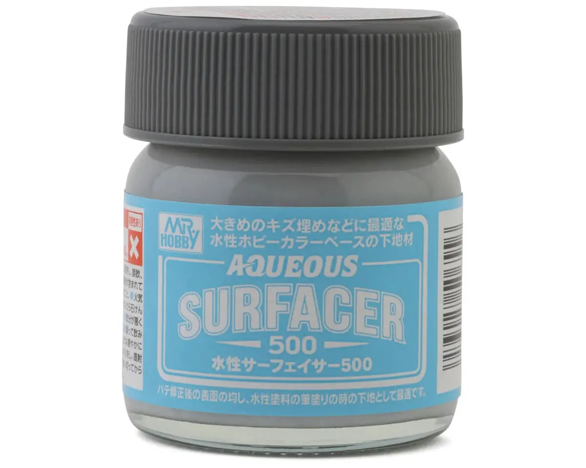 Mr. Hobby Aquious Surfacer 500 Base Sealing Acrylic Paint (Grey) (40Ml)   (Guzhsf04) 1