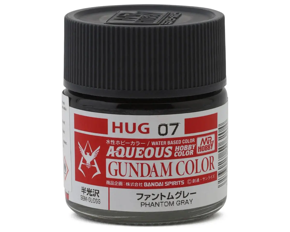 Mr. Hobby "Aqueous Gundam Color" Acrylic Paint (Gundam Phantom Grey) (10M)   (Guzhug07) 1