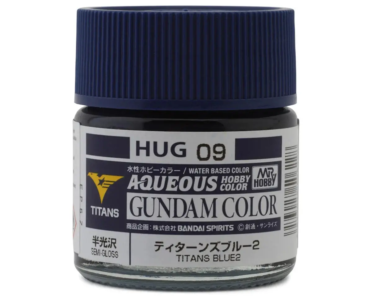 Mr. Hobby "Aqueous Gundam Color" Acrylic (Titans Gundam Blue 2) (10Ml)    (Guzhug09) 1