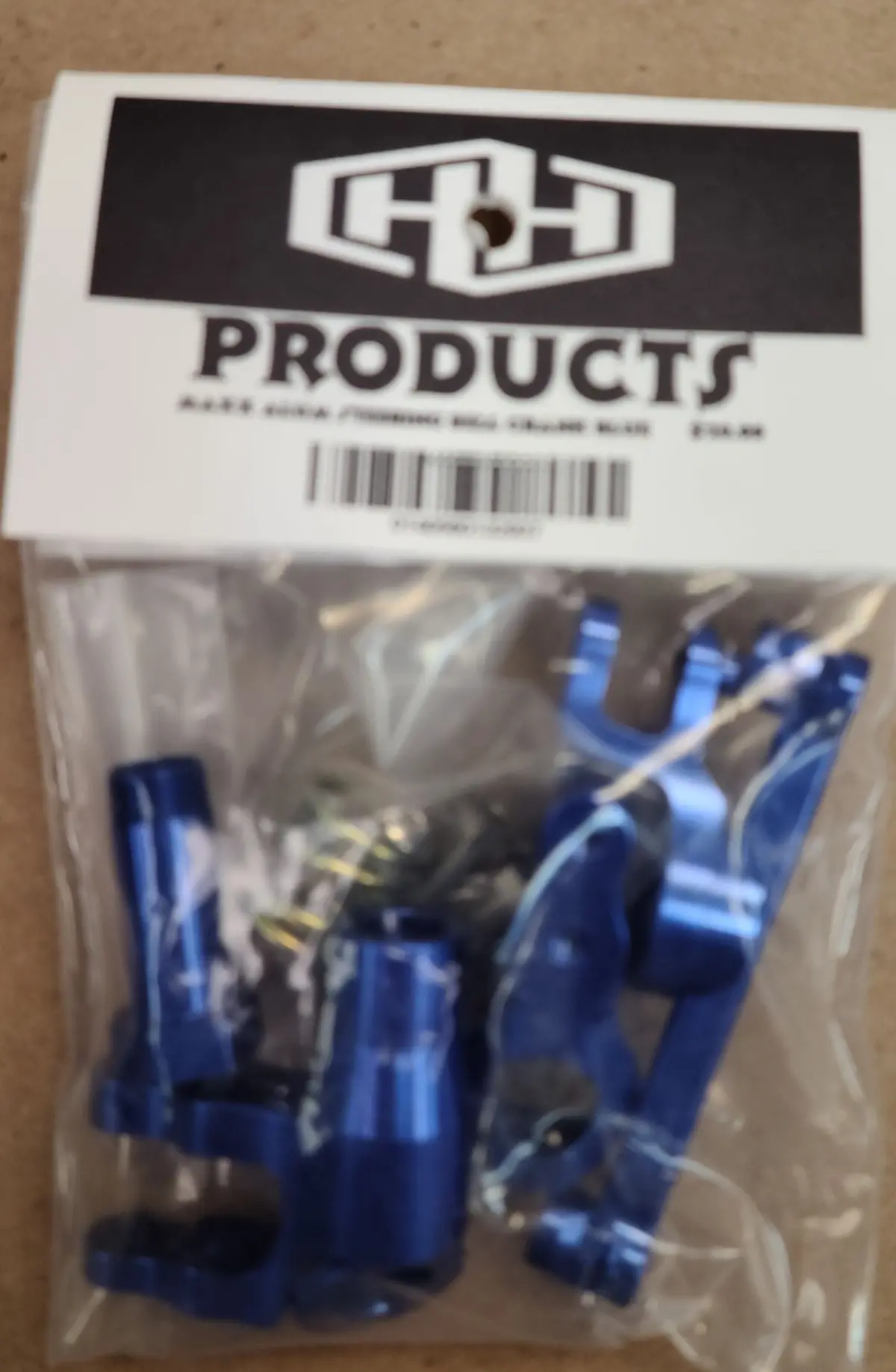 Hamilton Hobbies Maxx Alum Steering Bell Crank - Blue (Ham132937) 1