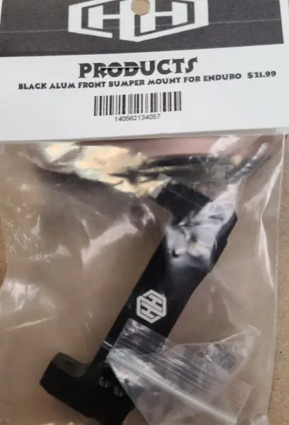 Hamilton Hobbies Enduro Alum Front Bumper Mount (Ham134057) 1