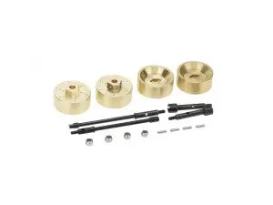 Widen 6Mm Wheel Axles & Brass W  (Ham135233) 1