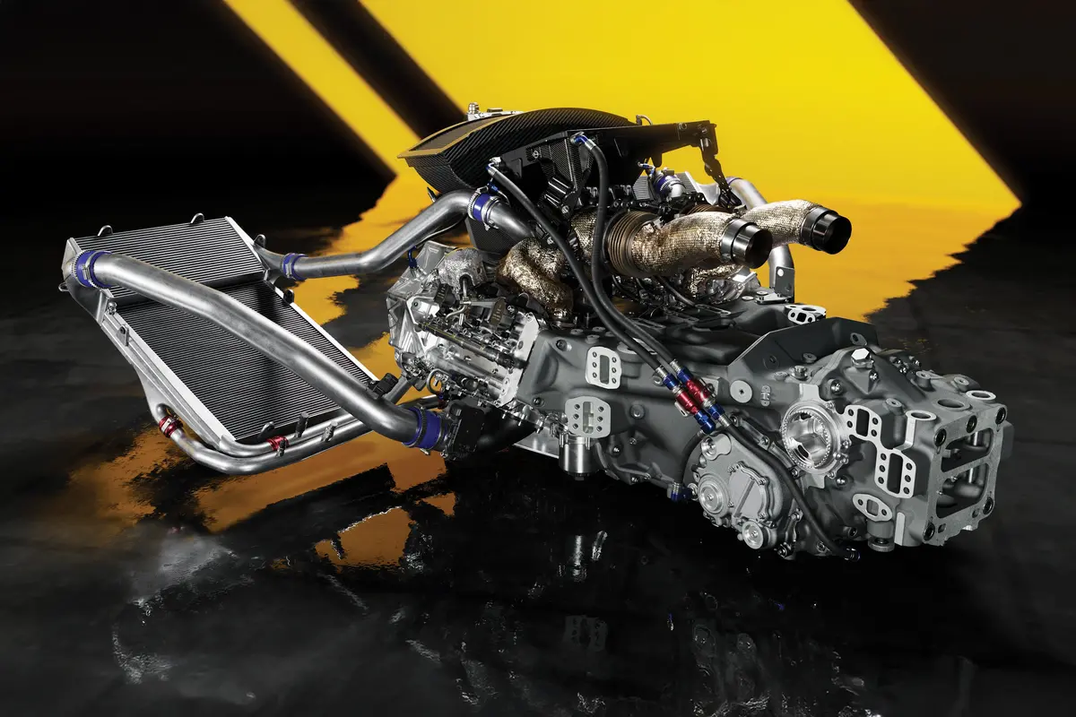 Ferrari 499P V6 Engine And Gearbox (2023) 1