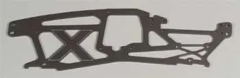Hpi Chassis 2.5Mm Savage X Gray/Lef (Hpi73961) 1