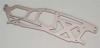 Hpi  Main Chassis 2.5Mm Savage X Gray/Right (Hpi73962) 1