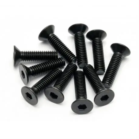 Hpi Flat Head Screw M4x15mm Hex Socket (10) (Hpi94531) 1