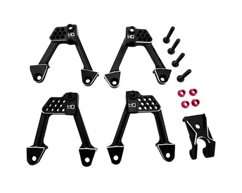 Hot Racing Scx10 Ii Aluminum Front & Rear (Hrascxt28301) 1