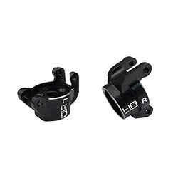 Hot Racing Black Aluminum Rear Axle Portal Mount: Trx4  (Hratrxf22m01) 1