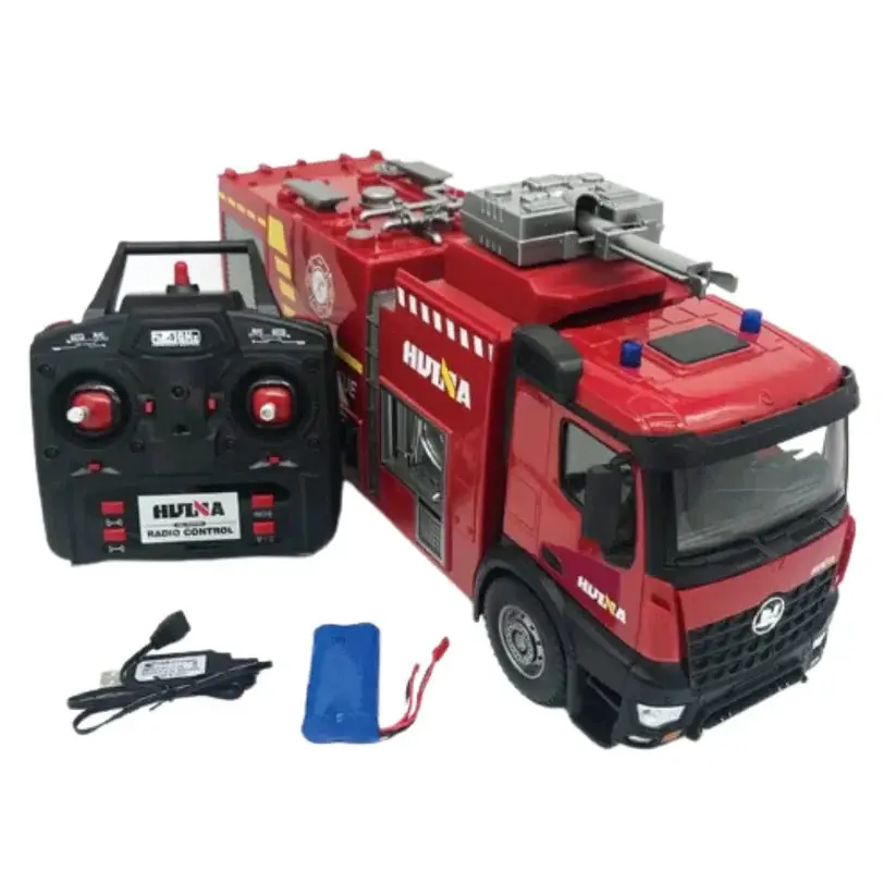 Huina Rc Fire Truck With Functional Water Pump   (Hun11562) 1